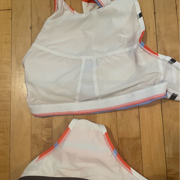 Tory Sport/Tory Burch High Neck Striped Bikini - Size S - EUC/Like New! - Picture 6 of 7